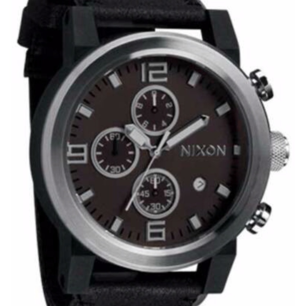 Nixon Ride Watch Leather Bracelet